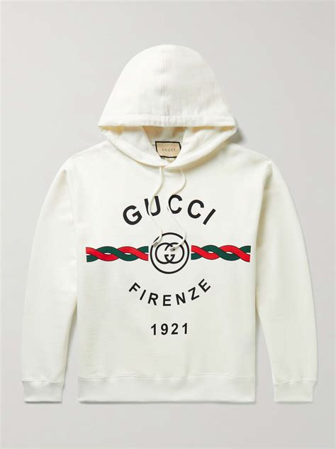 gucci white hoodie|original gucci hoodie.